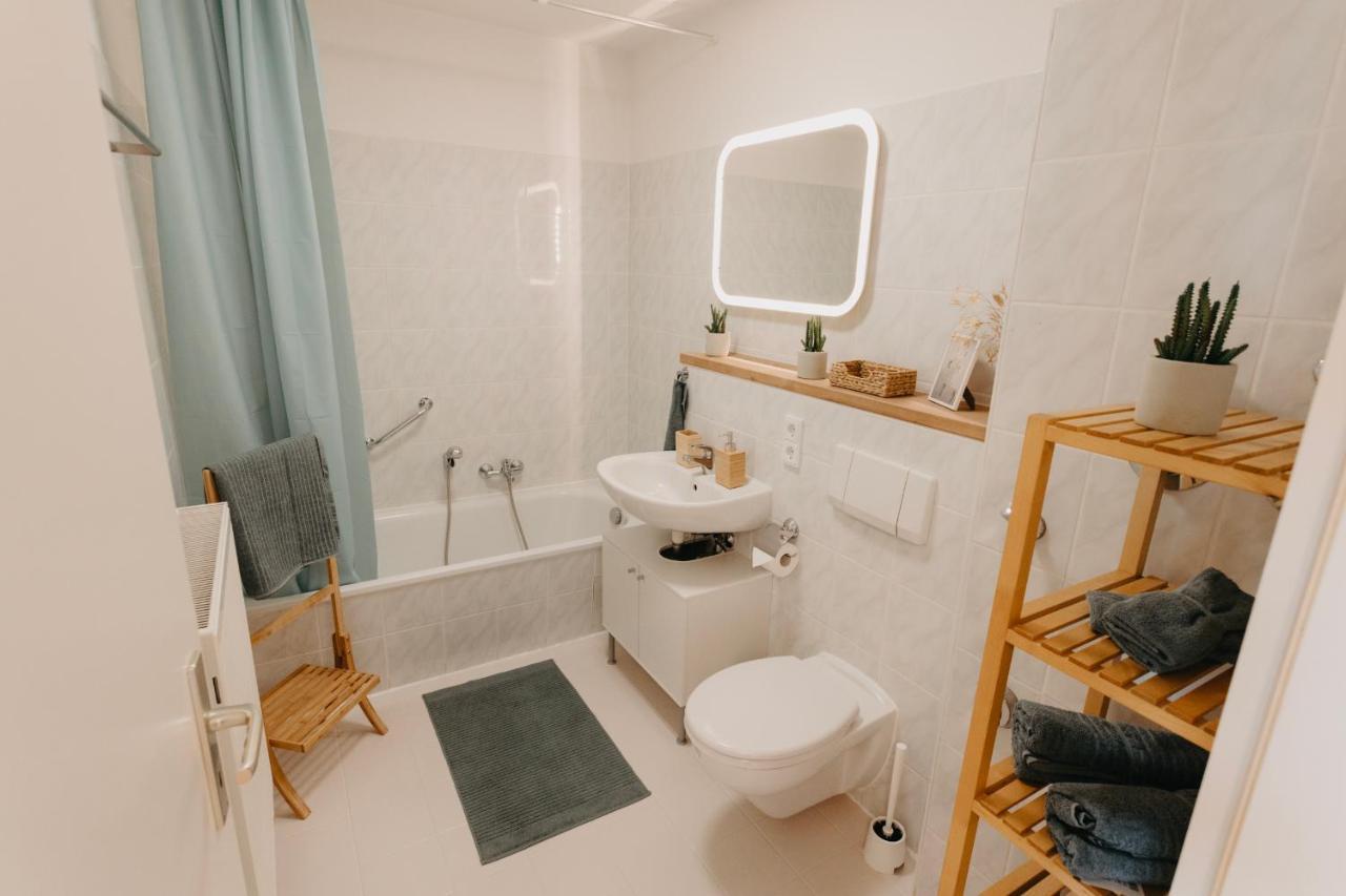 Traber Apartments 1 Sz Zentral Ruhig Balkon Leipzig Luaran gambar