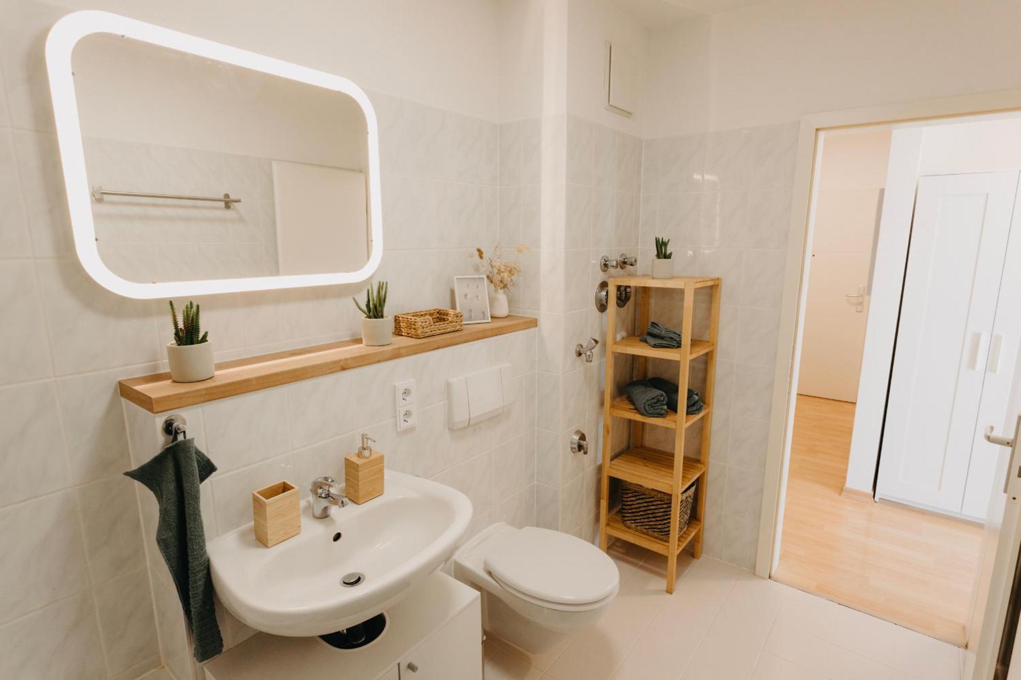 Traber Apartments 1 Sz Zentral Ruhig Balkon Leipzig Luaran gambar